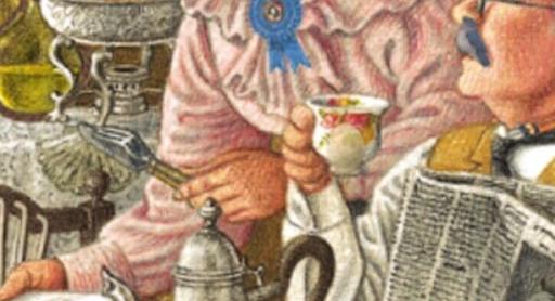 يوجد عصفور في الصورة اين هو