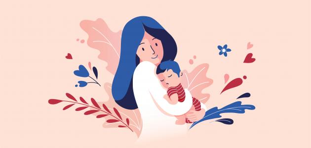 موضوع تعبير عن الأم الحنون