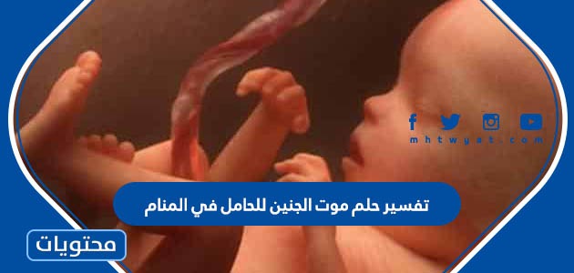 تفسير حلم وفاة امرأة حامل في المنام